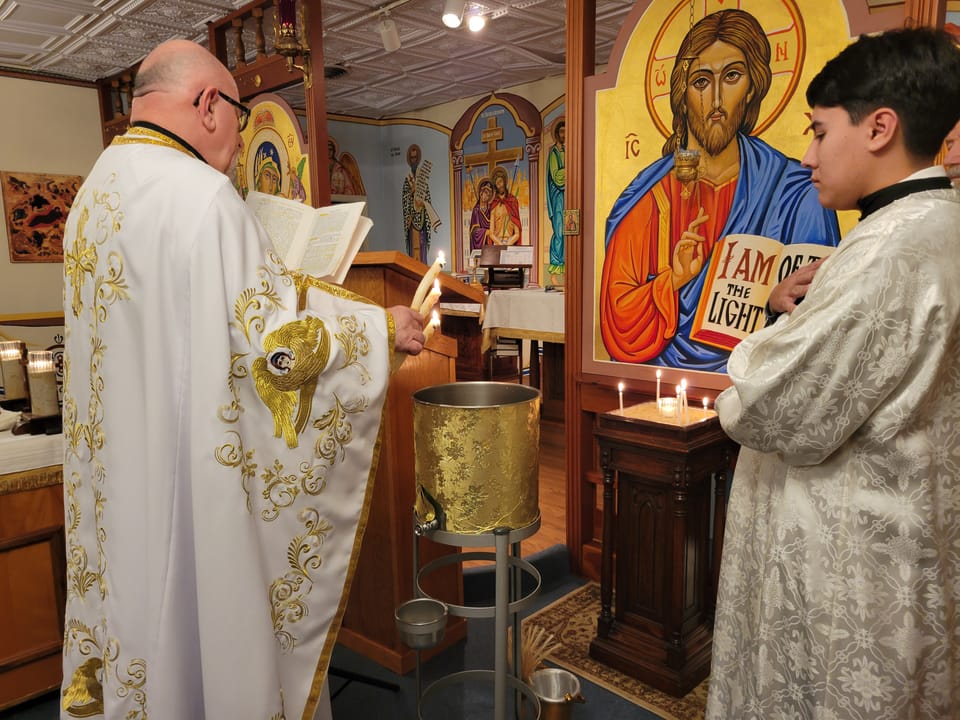 Photos January 8, 2025: Epiphany Water Blessing