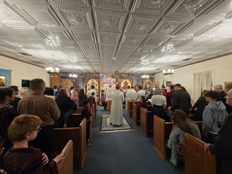 Photos from Christmas Compline and Christmas Vigil 2025