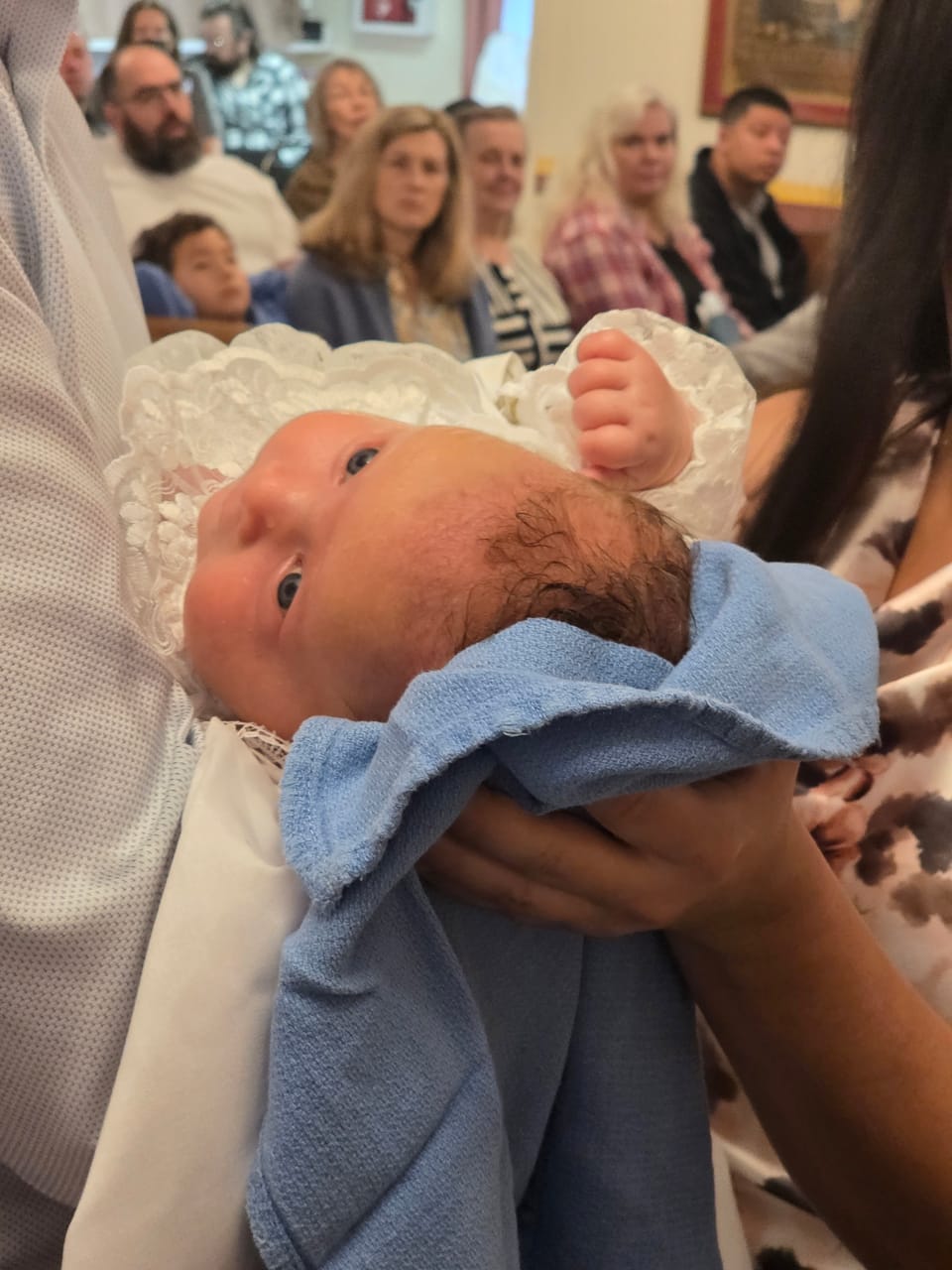 Emila Klymyuk Baptism, Chrismation, and First Communion